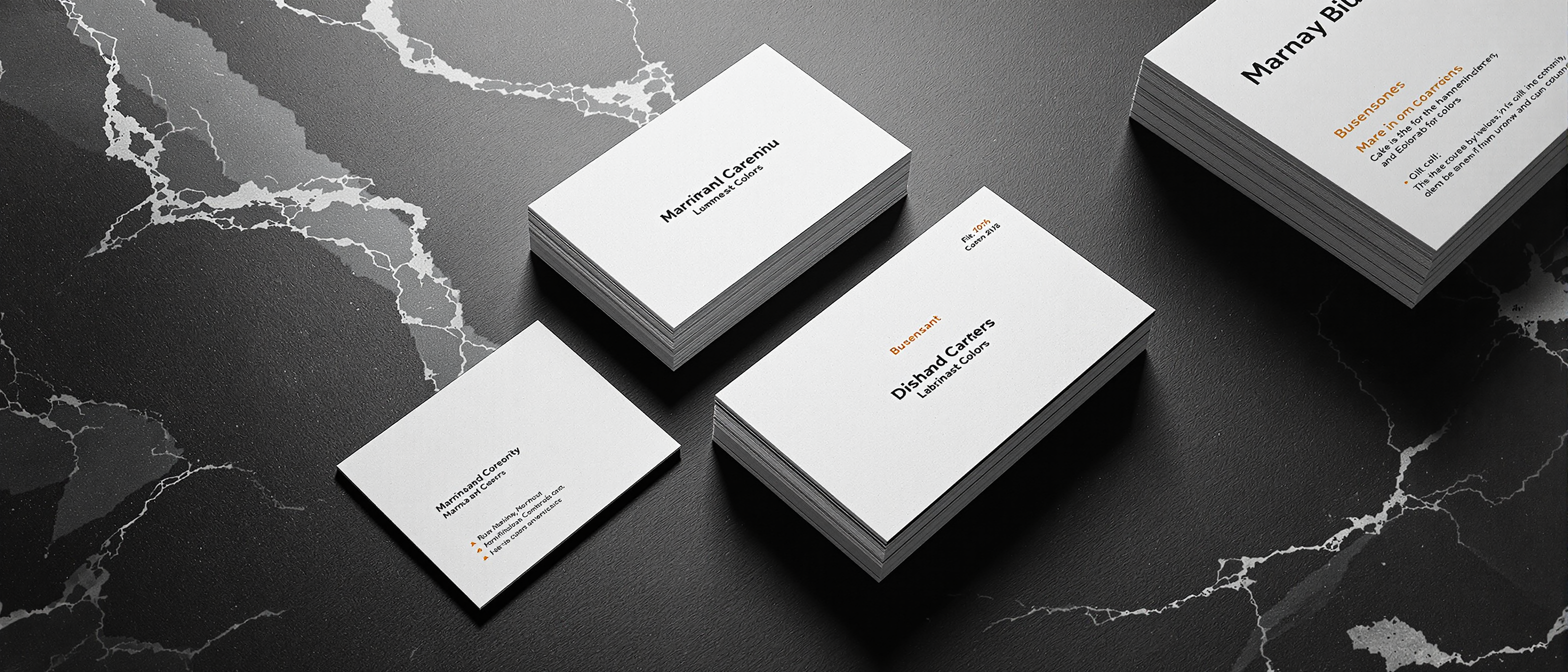 Visitenkarten & Flyer: Der erste Eindruck Modern gestaltete Visitenkarten und Flyer